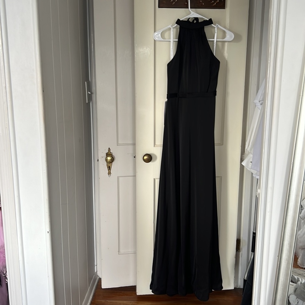 Floor Length Bridesmaid Gown